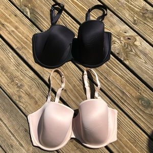 EUC bundle of Thirdlove 24/7 Classic T-Shirt Bras